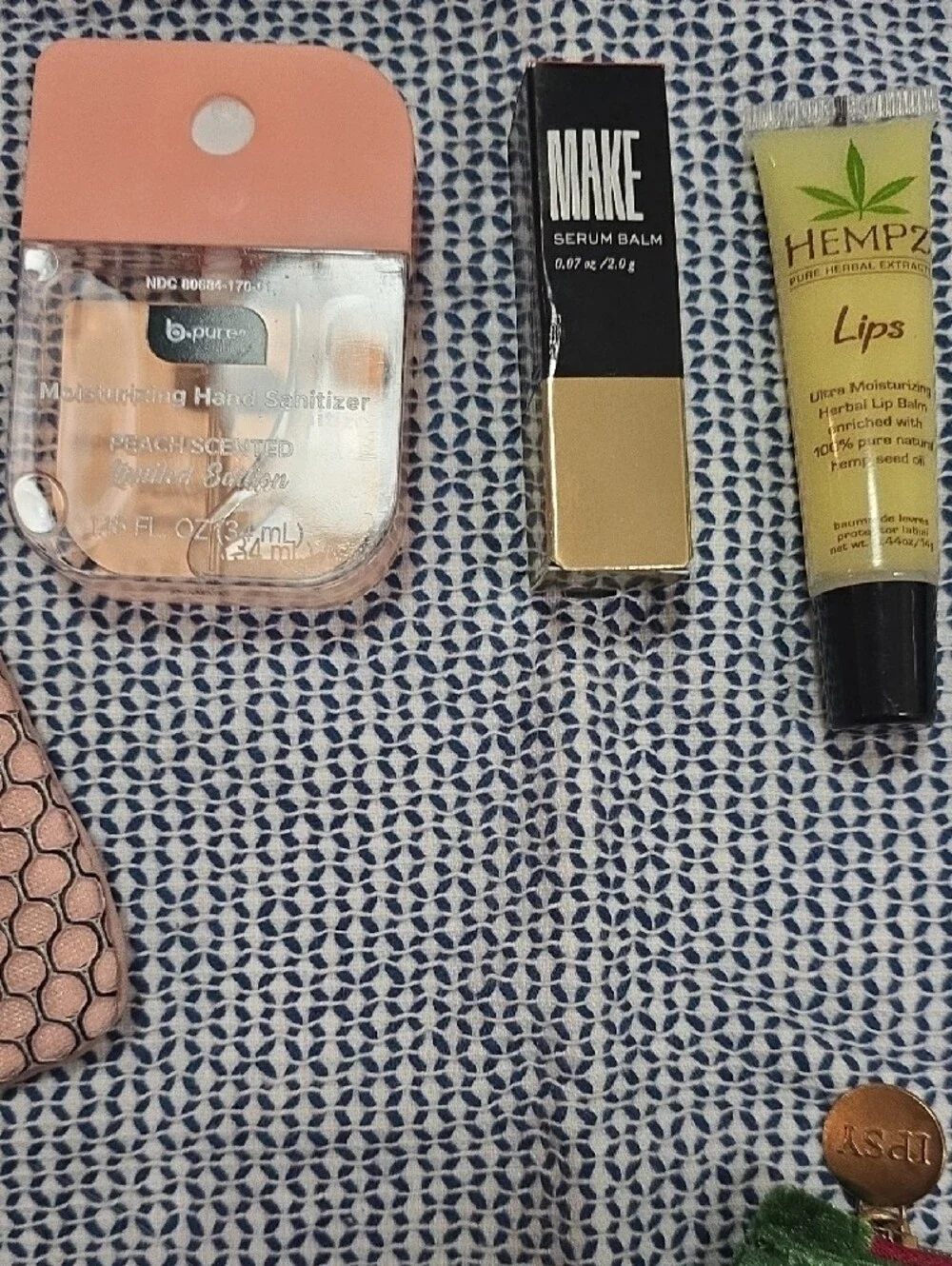Pink and Peach 'So Juicy' Lip Gloss Trio with Samples
